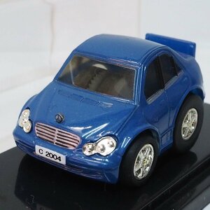 チョロQ【メルセデス ベンツ Cクラス Mercedes Benz C-Class 青ブルー】プルバック ミニカー■TAKARA タカラ【ケース付・外箱無】送料込