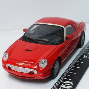 Maisto【フォード サンダーバード ショーカー FORD THUNDERBIRD SHOW CAR 赤レッド】1/43ミニカー■マイスト【中古・本体のみ】送料込