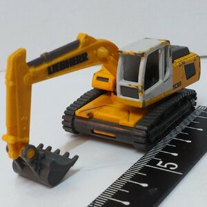 Majorette【LIEBHERR R936 リープヘル 大型油圧ショベル】ミニカー トミカサイズ■マジョレット【中古】送料込