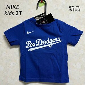 新品☆NIKE kids Dodgers Tシャツ