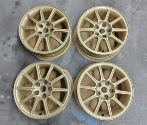 インプレッサ WRX STI GDB E〜G型 純正 ホイール 4本セット 17インチ 8J 114.3 GRB GVB VAB VAG レヴォーグ VMG VM4 ブレンボ 手渡しOK