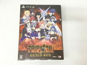 K11-816-0218-039【未開封/送料無料】PS4ソフト FAIRY TAIL GUILD BOX フェアリーテイル