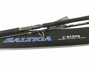 K12-475-122♪【未使用】Daiwa(ダイワ) SALTIGA(ソルティガ) C81XHS・J 01480176 キャスティングモデル スピニングロッド 釣竿 竿袋/タグ付