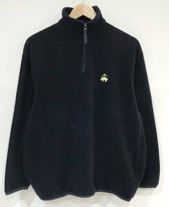 BROOKS BROTHERS half Zip fleece jacket pull over Logo embroidery navy blue old clothes Brooks Brothers #0221O