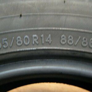 IT-005 新車時はずし 2022年製 トーヨー TOYO H11 155/80R14 88/86N LT (2本) サクシード プロボックス 送料は全国一律無料 離島を除くの画像4