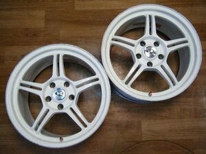 IB-122 レーシングギア RACING GEAR FORGED 17×8.5J 5H-114.3 +30 (2本) 希少 軽量 鍛造 ランエボ GT-R 送料は全国一律3300円 離島を除く