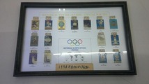冬季オリンピック オフィシャルポスター 額物 / スマイルサンタ　大町店_画像1
