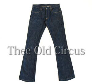 THEE OLD CIRCUS（ジオールドサーカス） ブーツカット・デニムパンツ　　日本製 MADE IN JAPAN.