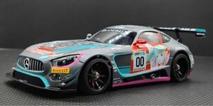 新品未開封 ミニッツ 用 互換ボディ AMG GT3 初音ミク