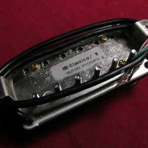 ★最安値★Gotoh Pickups／HB-Classic α-Z-N◆国産 高品質 高精度 アルニコ #２ PU ゴトー モダン◇Neck/ネック Front/フロント Zebraの画像3