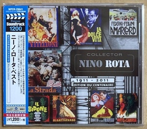 CD★NINO ROTA　「COLLECTOR」　ニーノ・ロータ、ベスト盤、未開封