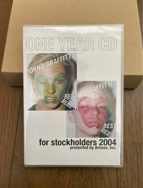 アミューズ株主優待。『ONE YEAR CD』 for stockholders