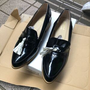 Esperanza ASSIST Loafer new goods 24 centimeter black Esperanza MADE IN Japan