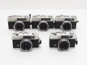 ★訳あり大特価★ コニカ KONICA C35 5台セット E&L ×2 / 無印×3 #TA3060