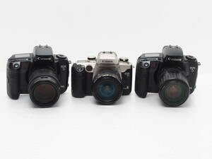 ★訳あり大特価★ キャノン CANON EOS ボディ＆レンズ 3台セット 5×2 / 55 #TA3099