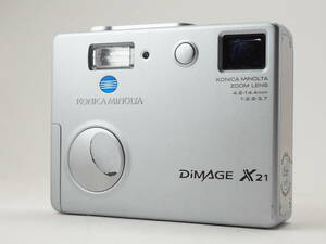 ★動作未確認★ ミノルタ MINOLTA DIMAGE X21 ★電池蓋あかない #TA3227