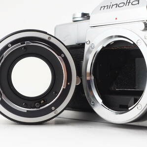 ★訳あり実用品★ ミノルタ MINOLTA SR-1 ボディ 55mm レンズセット ★シャッターOK！ #TA3200の画像5