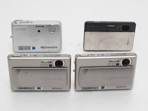 ★通電OK!★ ソニー SONY 4個まとめ DSC-T1 X1個 / DSC-T3 / DSC-TX5 #TA3251