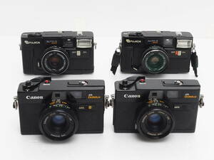 ★訳あり大特価★ レンジファインダー4台セット CANON A35×2 / FUJICA AUTO-5×2 #TA3269