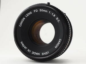 ★実用品★ キャノン CANON FD 50mm F1.8 S.C. #TA3276