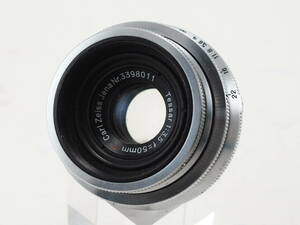 ★良品★ カールツァイス CARL ZEISS TESSAR 50mm F3.5 T エギザクタ用 #TA3361