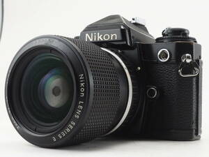 ★訳あり大特価★ ニコン NIKON FE ブラック ボディ 36-72mm レンズセット #TA3401