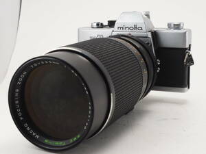 ★訳あり大特価★ トキナー RMC TOKINA MACRO 70-220mm F3.5 レンズ ミノルタ MINOLTA SRT 101 ボディセット #TA3405