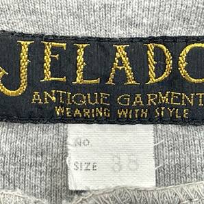 ＵＳＥＤ ジェラード JELADO ヘンリーネック半袖Ｔシャツ ワッフル サイズ３８ 日本製の画像4