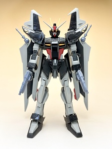 【箱なし・組み立て済み・一部塗装】MG 1/100 ストライクノワールガンダム 「機動戦士ガンダムSEED C.E.73-STARGAZER-」 欠品あり