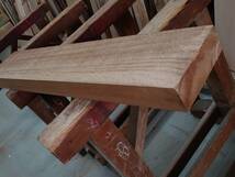 メラピー　No.240213-A　無垢　乾燥材　板（長さ1000㎜ｘ幅170㎜ｘ厚み60㎜）1枚　木材　DIY　棚板　小物作りに_画像5