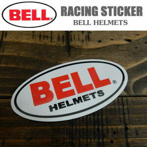 【送料無料・即決！】Racing Sticker BELL HELMETS ヘルメット ベル ステッカー シール デカール No2