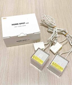 au HOME SPOT CUBE PXH11 無線 LAN Wi-Fi ルーター　未使用含む3つセット