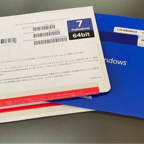 Microsoft Windows7 Professional 64bit SP1 日本語 DSP版 DVD シリアル無し