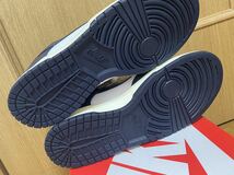 【未使用】Nike WMNS Dunk Low PRM White Midnight Navy ナイキ ウィメンズ ダンク ロー ミッドナイト 白紺 29cm FN7197-100 _画像6