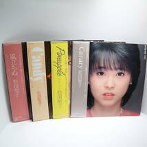 松田聖子 LPレコード 4セット ( 風立ちぬ・キャンディー・パイナップル・Canary ) 帯付き 未検針_画像1