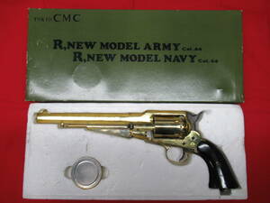 TOKYO CMC REMINGTON NE レミントン R NEW MODEL ARMY ニューモデルアーミー CAL.44 SMG 木製グリップ 金属 モデルガン 管理6CH0209D45