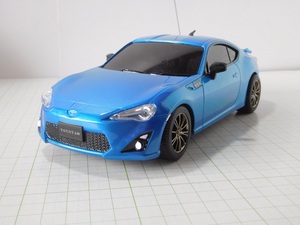 *[ игрушка радиоконтроллер ] Toyota 86 голубой металлик 