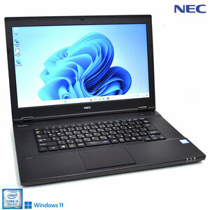 Windows11 new goods SSD512G laptop used NEC VersaPro VKT16/X-4 no. 8 generation Corei5 8250U memory 8G Web camera Wi-Fi