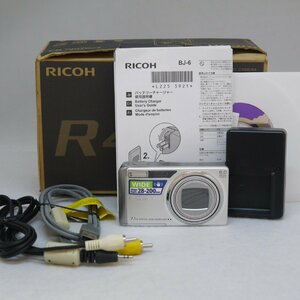 USED品・保管品 RICOH リコー デジタルカメラ Caplio R4 シルバー デジカメ コンデジ 元箱付