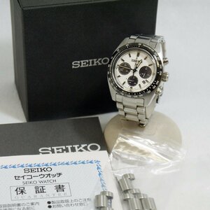 送料無料 USED品・保管品 SEIKO セイコー SBDL085 プロスペックス スピードタイマー V192-0AF0 ソーラー クロノグラフ 2023年3月13日購入品