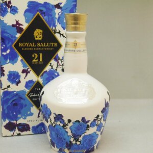 未開栓・保管品 ROYAL SALUTE ロイヤルサルート 21年 リチャードクインエディション 700ml 40% 約1408g ウイスキー 箱付き 240214