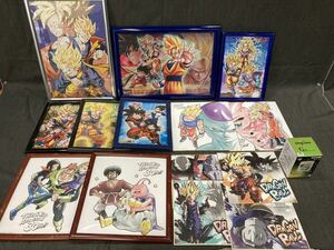 ☆ 45 【まとめ売り】 アニメゲームグッズ詰め合わせ DRAGON BALドラゴンボール 湯呑み ジグソーパズル 色紙 よ