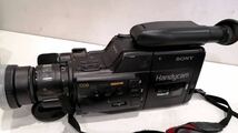 【ジャンク品】 ビデオカメラ5台セット ELMO Single-8 8S-60 CCD-F300 CCD-TR45 CCD-TR705 DVC505 よ_画像4