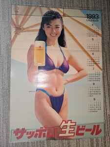 サッポロビール　ポスター　武田久美子　水着
