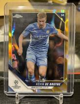 【KEVIN DE BRUYNE】◆ゴールドラバSSP◆2022 Topps Chrome UEFA CL Manchester City_画像1