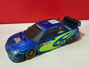 タミヤ TAMIYA スバル インプレッサ WRC モンテカルロ '07 // ラジコン ボディ // 動作品//