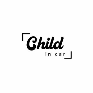 キッズインカー 車 ステッカー Baby in car Kids in car シンプル　ベビーインカー