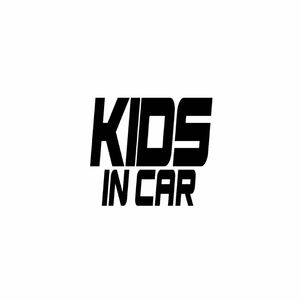 M-003 Kids in car ベビーインカー　シンプル　ステッカー　キッズインカー　出産祝い　プレゼント　車ステッカー