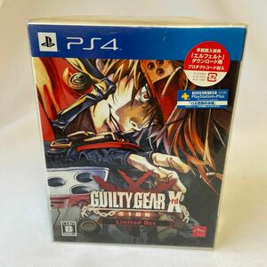 PS4ソフト GUILTY GEAR Xrd limited box 新品未使用　シュリンク付き