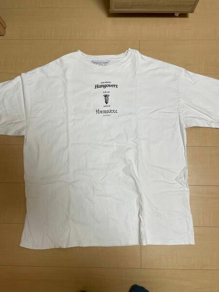 ハングオーバーズ　hangoverz　Tシャツ ホワイト 半袖Tシャツ 白 半袖